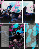 Sakimi Chan x Stoneforged Arcane Jinx 3500x Panels