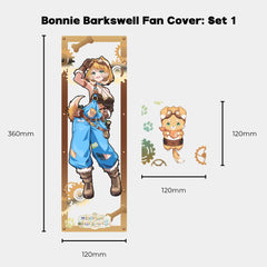 Bonnie Barkswell x Stoneforged Acrylic Fan Cover