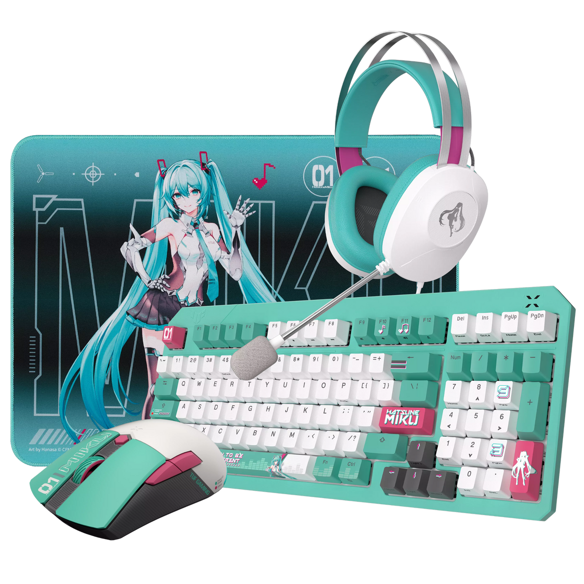 ROG Hatsune Miku Gaming PC Bundle – Stoneforged Technology