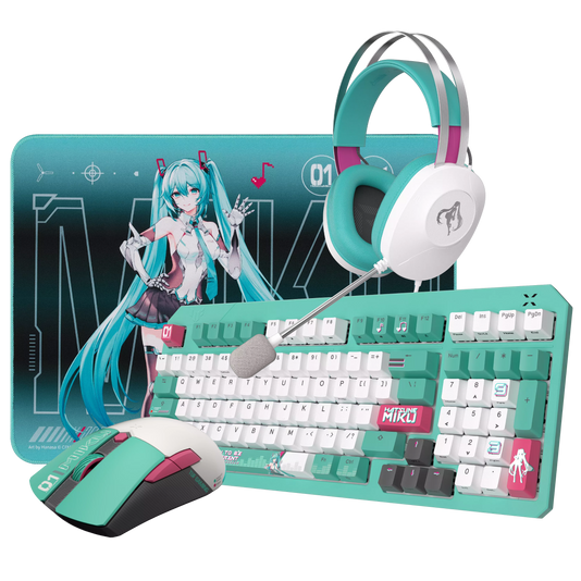 Miku Pc Accessory ROG Hatsune Miku Gaming PC Bundle – Stoneforged Technology