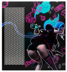 Sakimi Chan x Stoneforged Arcane Jinx 3500x Panels