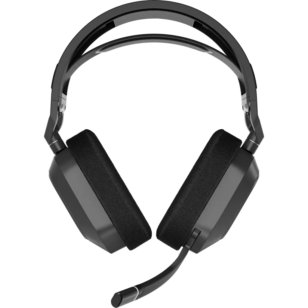 Corsair HS80 MAX WIRELESS Gaming Headset, Steel Gray