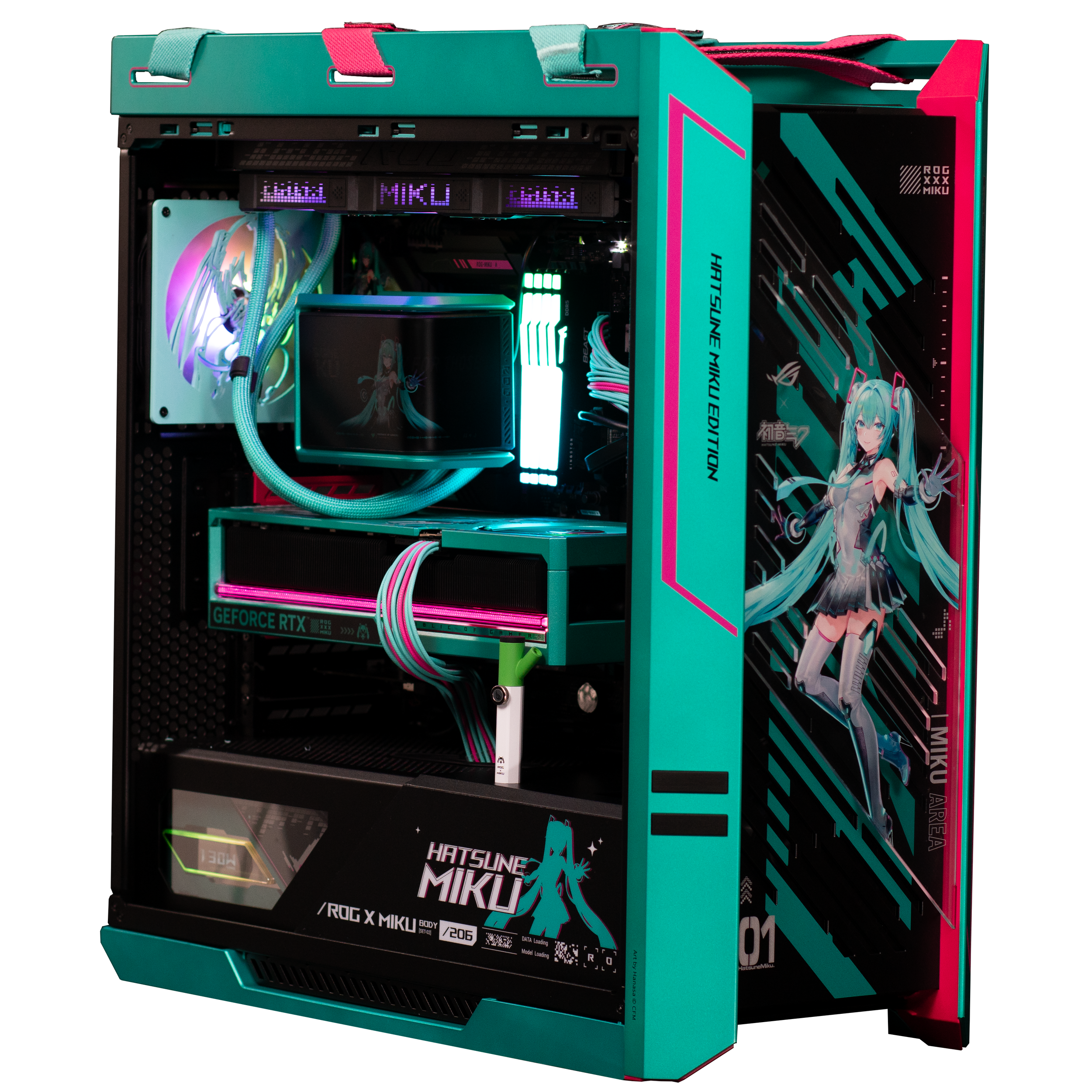 ROG Hatsune Miku Gaming PC Bundle – Stoneforged Technology ROG Hatsune Miku Gaming PC Bundle – Stoneforged Technology