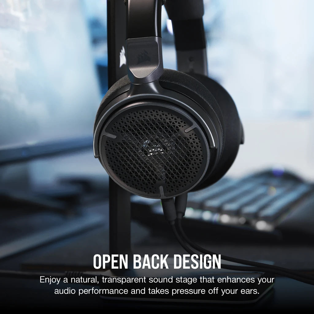 Corsair VIRTUOSO PRO Open Back Streaming/Gaming Headset - Carbon