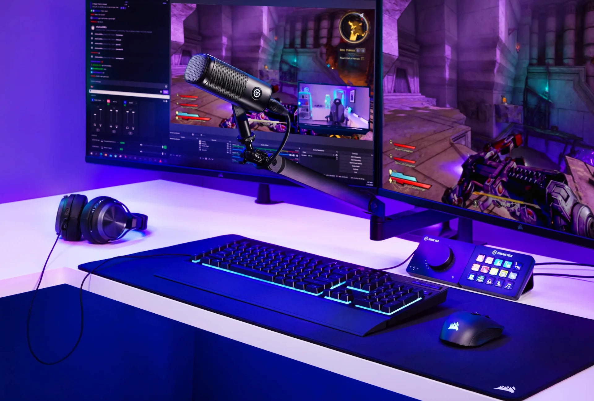 Elgato Low-Profile Wave Mic Arm Low-Profile – Stoneforged Technology Elgato Low-Profile Wave Mic Arm Low-Profile – Stoneforged Technology
