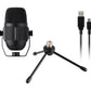 Stage Right USB Large Condenser Mic with Stand
