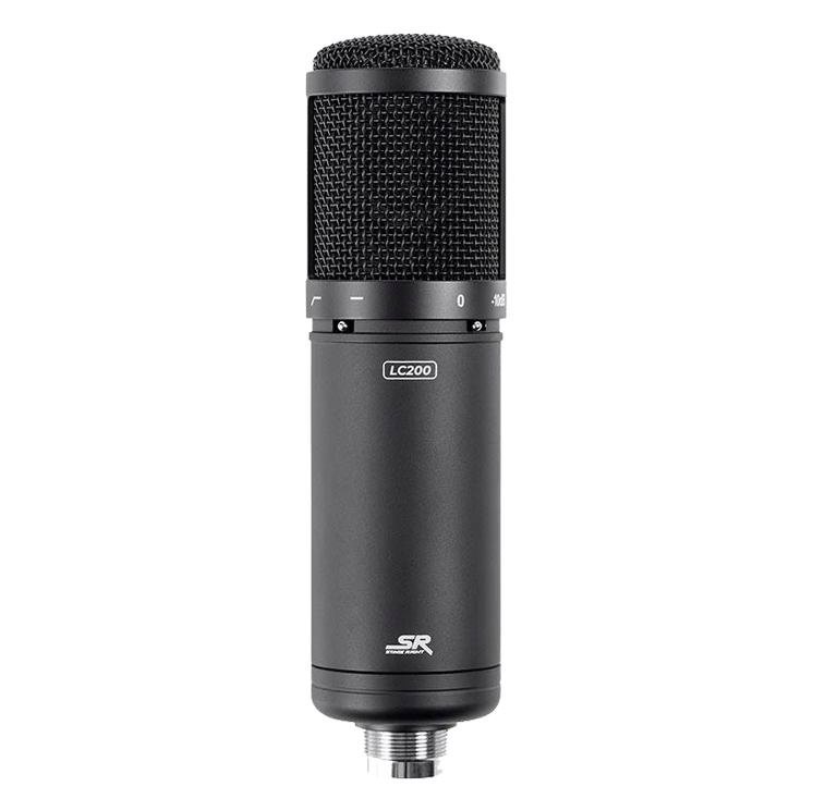 Stage Right Studio Condenser Mic with Pad Filter & Shock Mount