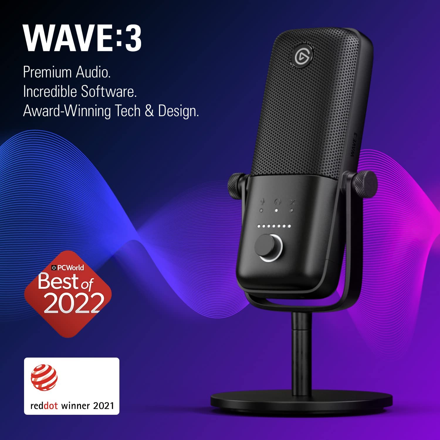Elgato Wave:3 - USB Condenser Microphone Elgato Wave:3 - USB Condenser Microphone